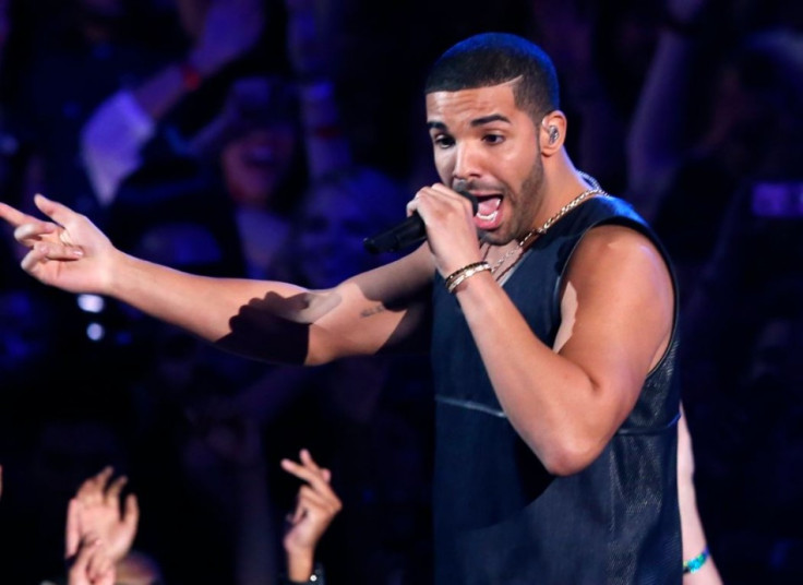 Drake performs
