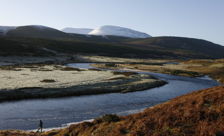 The opening day of the Salmon fishing season on the river Helmsdale in Sutherland, Scotland. (Reuters)