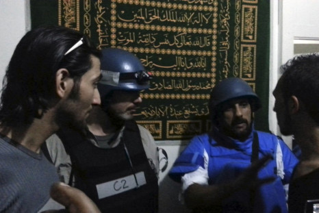 UN inspectors in Syria