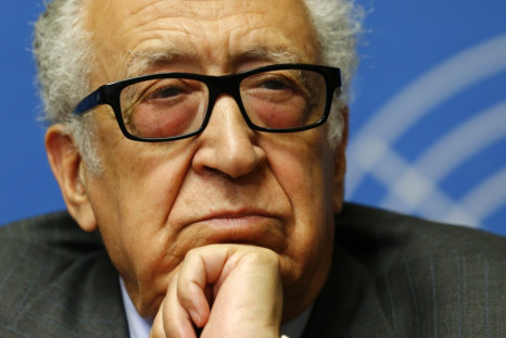 Arab League-United Nations envoy Lakhdar Brahimi