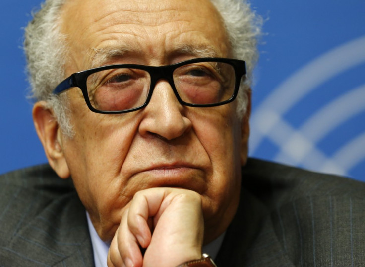 Arab League-United Nations envoy Lakhdar Brahimi