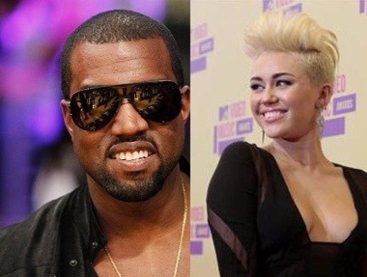 Kanye West and Miley Cyrus