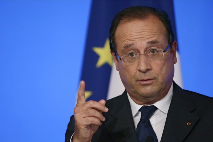 French President Francois Hollande