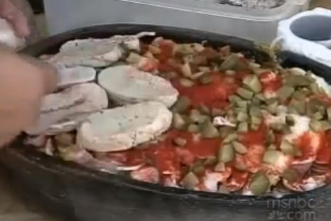 The white ingredient is the testicle PIC: YouTube