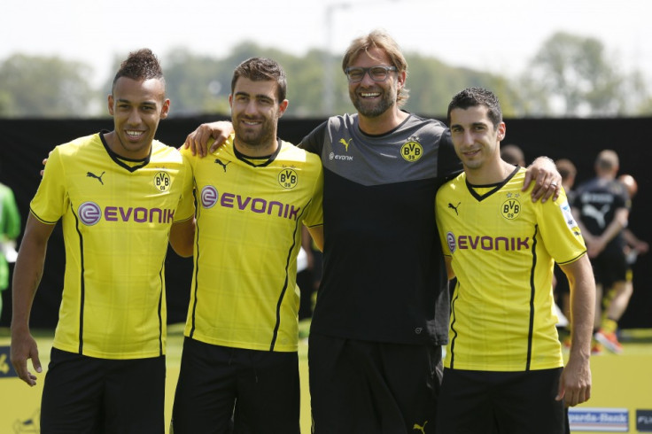 Henrikh Mkhitaryan and Pierre-Emerick Aubameyang