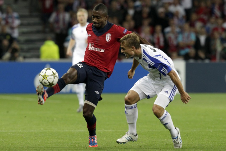 Salomon Kalou (L) and Pierre Bengtsson