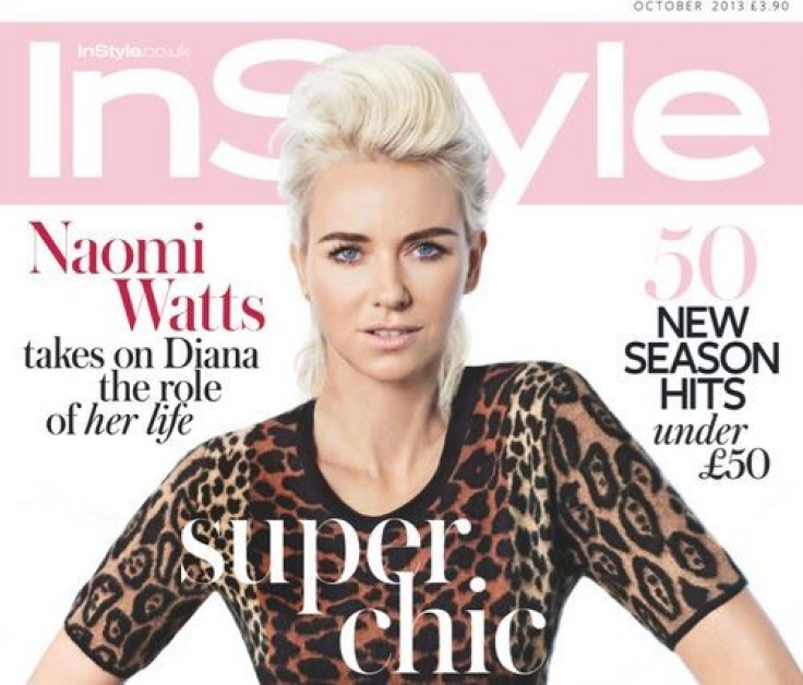 Naomi Watts talked about her concerns on playing the late Princess Diana in the latest issue of UK Instyle magazine.