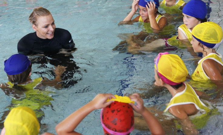 The aim of her foundation is to reinforcing the awareness of water safety among children. (REUTERS/Regis Duvignau)