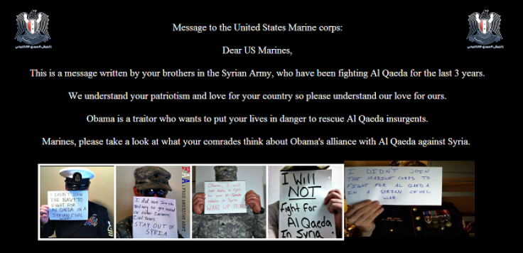 Syrian Electronic Army Hack Marines Corps Website