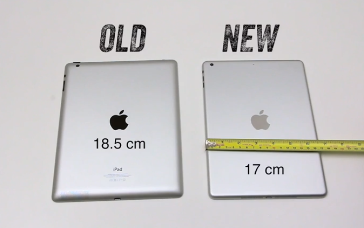 iPad 5 versus iPad 4
