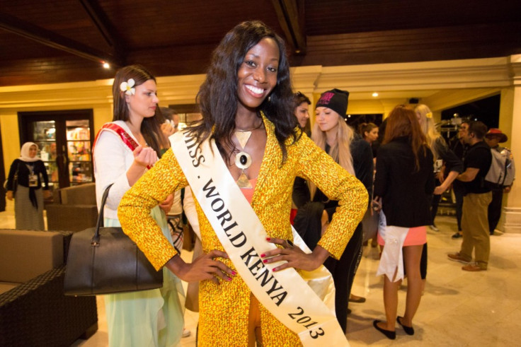Miss Kenya 2013, Wangui Gitonga, during reception party. (Photo: Miss World Indonesia 2013)