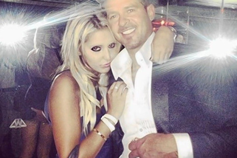 Lana Scolaro and Robin Thicke