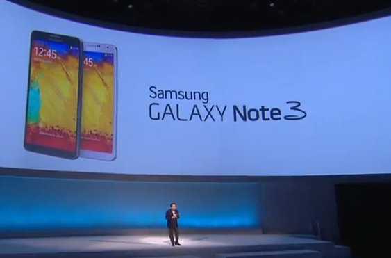 Galaxy Note 3 Launched