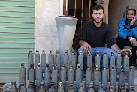 Cluster bombs, Syria