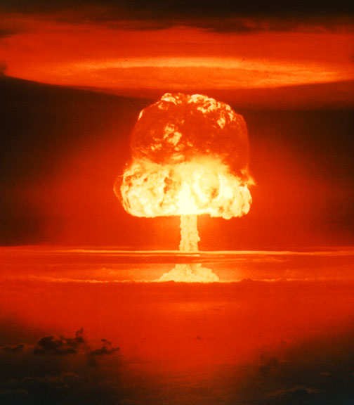 A nuclear holocaust is often associated with World War III.