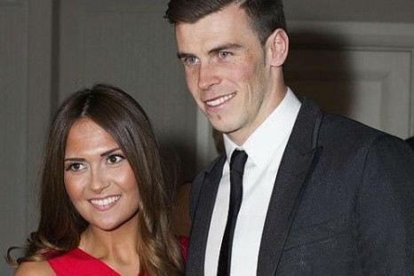 Gareth Bale with fiancee Emma