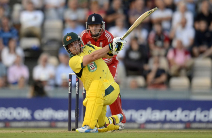 Aaron Finch (L) and Jos Buttler