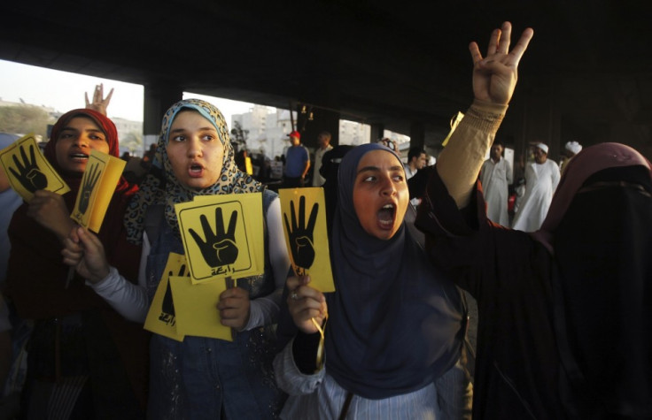 Supporters of ousted Egypt's president Morsi