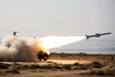Iranian long-range missile