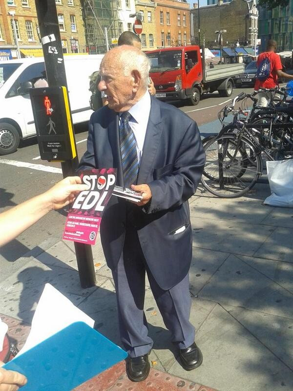 EDL March in Tower Hamlets