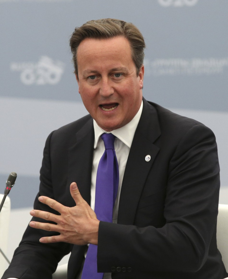 David Cameron defends Britain from russian jibe