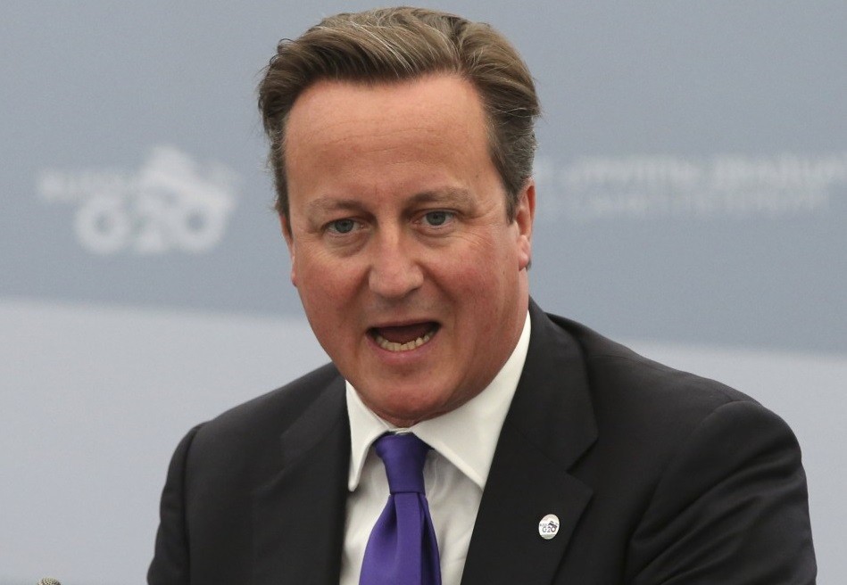 David Cameron Vladimir Putin