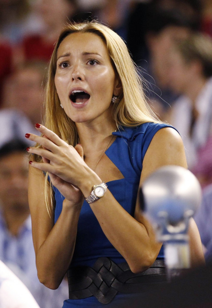 Jelena Ristic at the ATP World Tour Finals at the O2 Arena in London, 2012.