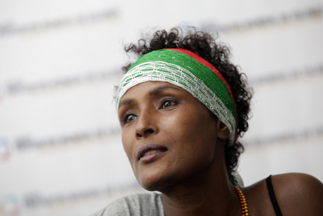 Model Waris Dirie, who has campaigned against Female Genital Mutilation