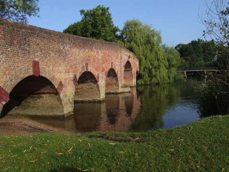 Sonning-on-Thames bridge without no letterbox visible PIC: Tripadvisor