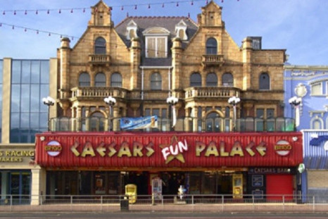 Caesar's Bar at Great Yarmouth seaside resort town