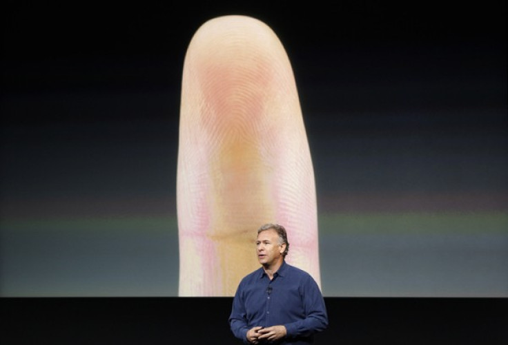iPhone 5S with fingerprint sensor