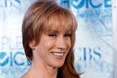 Kathy Griffin has lashed out at celebrity blogger Perez Hilton for bullying Lady Gaga.