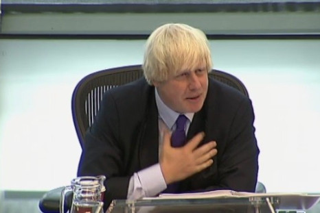 Boris Johnson contrite at City Hall after accusing rivals of talking "b*******" PIC: City Hall