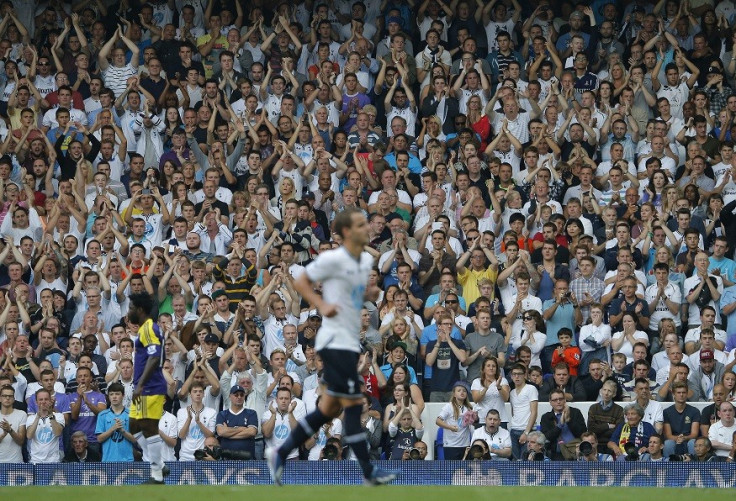 Tottenham Hotspur fans say they use 'yid' in a non-offensive way PIC: Reuters