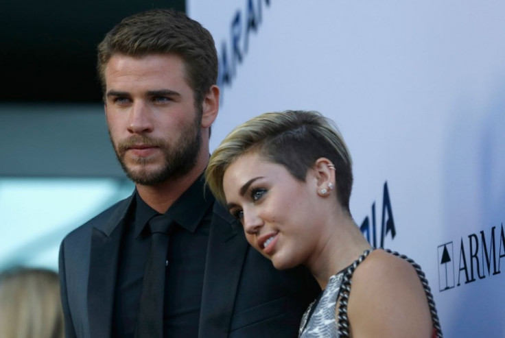 Liam Hemsworth and Miley Cyrus