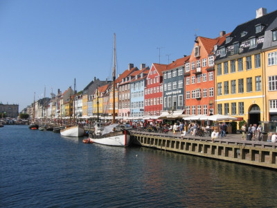 Boats are seen anchored at the 17th century Nyhavn district, home to many shops and restaurants in Copenhagen, Denmark. Denmark is the worlds happiest country, according to UN General Assemblys World Happiness Report 2013. Photo stock.xchng