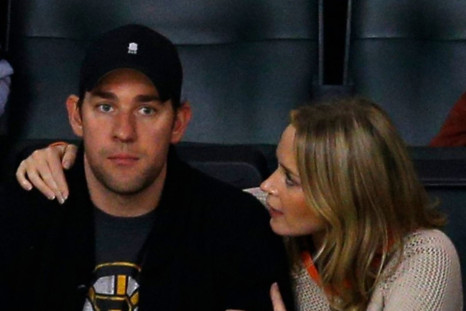 Emily Blunt is expecting her first child with husband John Krasinski.