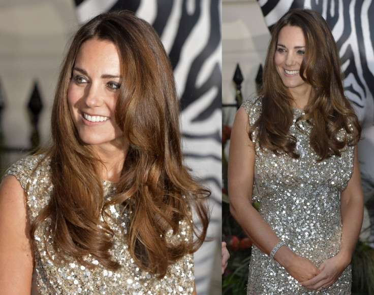 Kate Middleton chose a dress by one of her favourite designers, Jenny Packham, for the charity gala. (Reuters)