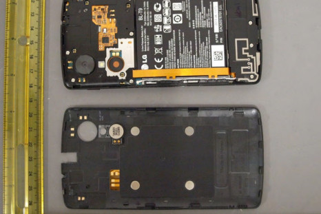 Google Nexus 5 Image from FCc filing