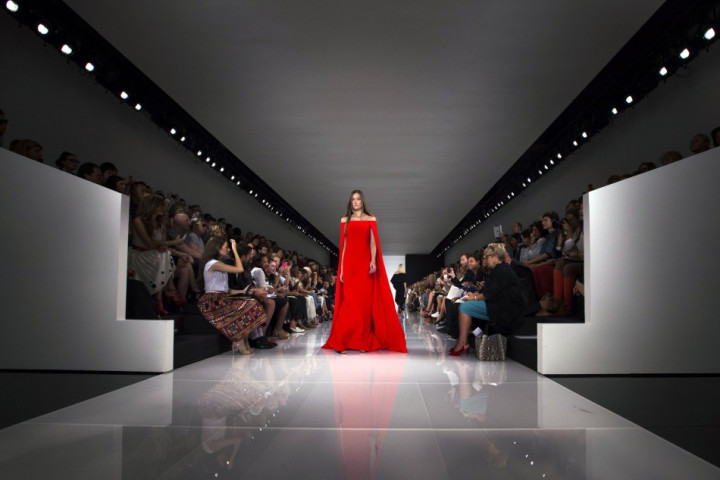 Ralph Lauren's Spring/Summer 2014 collection during was dominated by bright colours. (REUTERS/Lucas Jackson) Ralph Lauren's Spring/Summer 2014 collection during was dominated by bright colours. (REUTERS/Lucas Jackson)