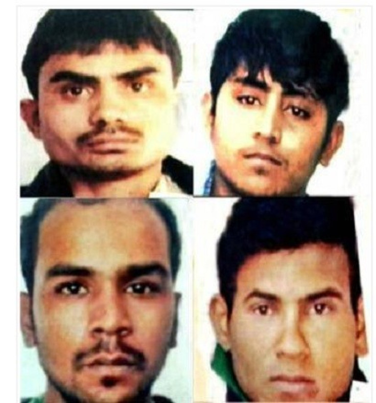 Delhi bus rapists, clockwise from top left: Akshay Kumar, Pawan gupta, Vinay Sharma and Mukesh Singh