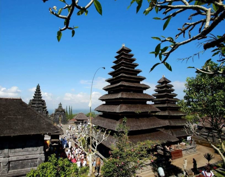 The Mother Temple of Besakih, which is located in eastern Bali on the slopes of Mount Agung, the highest volcano (3140m) on Bali Island. (Photo: Miss World/Facebook)