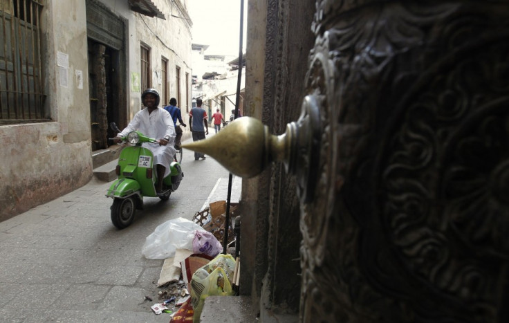 Stone Town, Zanzibar City, where a priest was attacked with acid on Friday.