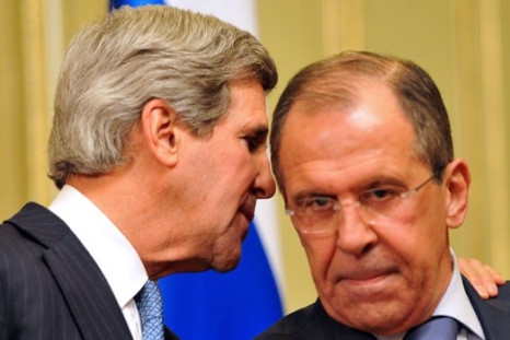John Kerry meets Sergei Lavrov
