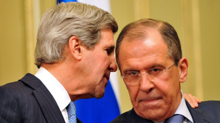 John Kerry meets Sergei Lavrov