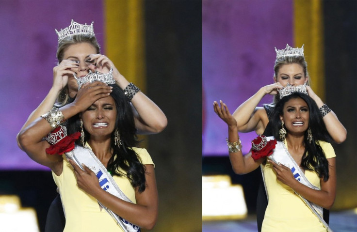 Davuluri, 24, won the 2014 Miss America Pageant on Sunday, giving the prize to Miss New York for the second year in a row. (REUTERS/Lucas Jackson)