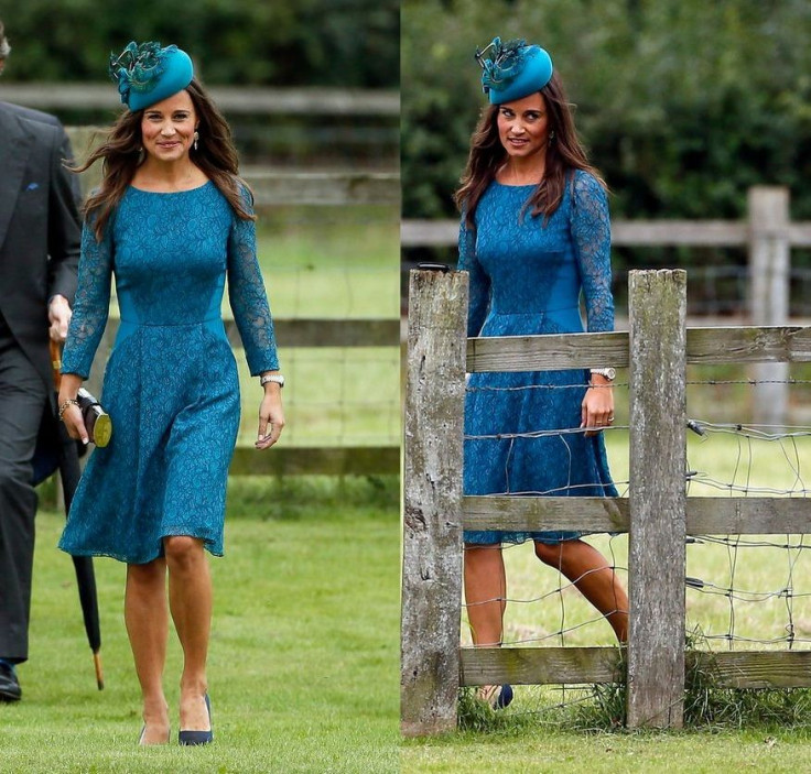Pippa's ensemble made her look more elegant and attractive. (Reuters)