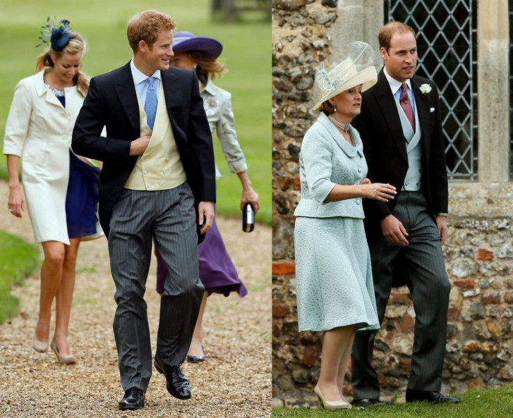 Prince William and Prince Harry too attended the wedding of Laura Marsham to James Meade. Meade is said to be a close friend of the Duke of Cambridge.(Reuters)