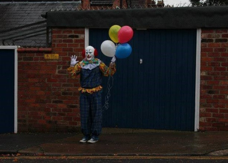 Clown causing a stir in Northampton PIC: Facebook