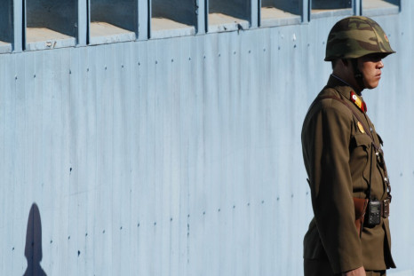 A North Korean soldier